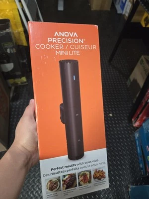 Anova Culinary Sous Vide Precision Cooker Mini Lite 800 W Black App Enabled NEW - Image 1 of 4
