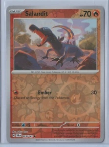 Pokémon 2024 STELLAR CROWN SALANDIT 023/142 MINT Never Played REVERSE HOLO - Bild 1 von 1