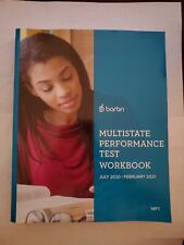 2020 - 2021 Barbri Multistate Performance Test Workbook MPT Bar Exam
