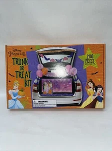 Disney PRINCESS Trunk or Treat Halloween Party 200 Piece Decorating Kit Pink - Picture 1 of 9