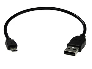 Cable Micro USB 2.0 30 cm (A a Micro-B) 0,3 m cable de datos cable de carga - Imagen 1 de 1