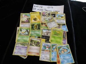Pokemon Mixed Lot Of 50 Cards Lot 12 2016 - Picture 1 of 6