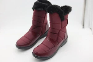 Viapipa Women Snow Boots Winter Red Size 11 - Picture 1 of 9