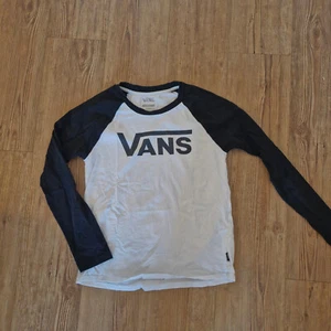 Vans Kinder T-Shirt, Raglanärmel, schwarz-weiß, Gr. S = ca. 152 - Bild 1 von 3