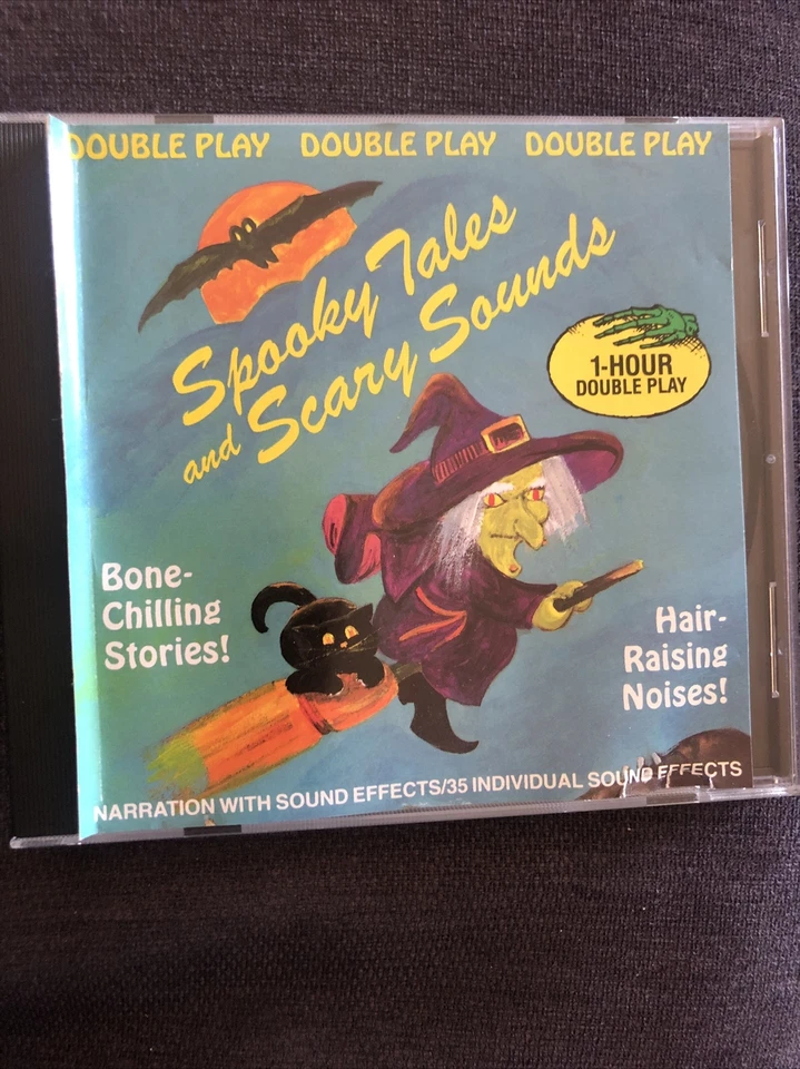 Spooky Tales and Scary Sounds CD Hair Raising 60 Min