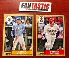 2022 Topps Update 1987 Topps Baseball Insert Card YOU PICK 87TBU-1 to 87TBU-50