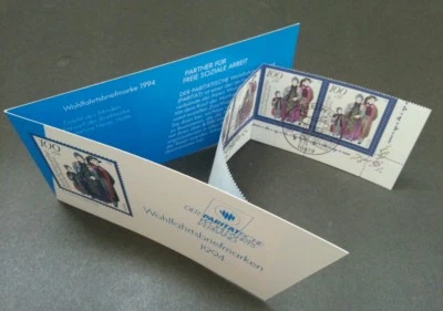 Germany Traditional Costumes 1994 Attire Cloth Culture Art (booklet) CTO - Image 1 of 3