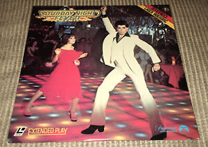 Saturday Night Fever (Laserdisc) JOHN TRAVOLTA BEE GEES CLASSIC FILM RARE!