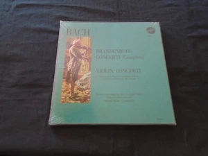 BACH, Brandenburg Concertos/Violin Conc. Kehr USA New Sealed 3LP FREE SHIPPING - Picture 1 of 1