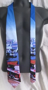 SONIC GRAND APPAREL COLLECTABLE TIE 100% POLYESTER MULTI-COLOR 58 1/2" LONG - Picture 1 of 4