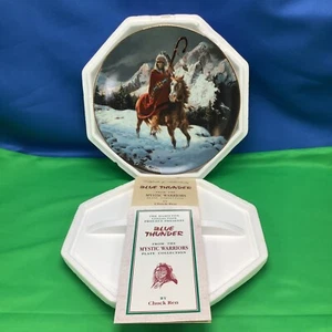 THE MYSTIC WARRIORS HAMILTON PLATE COLLECTION 'Blue Thunder' - Imagen 1 de 6