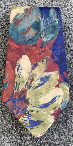 New World Mens Tie Multicoloured Abstract Design Polyester Necktie 3.5" wide