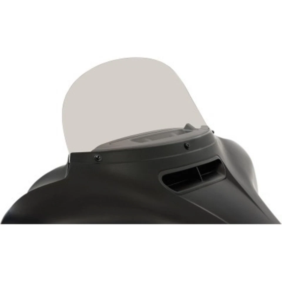 孟菲斯阴影 9 英寸太阳能挡风玻璃 Harley FLHT FLHX 14-22 蝙蝠翼风格 — 第 1/1 张图片