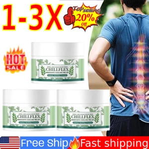 100g Herbal Joint & Muscle Relief Cream Chillflex Immediate Cooling Relief NEW-- - Picture 1 of 15