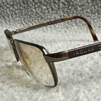 Gafas Jaguar vintage marrón 33033-577 titanio prescrito lentes ámbar años 90 Foto 1 de 4