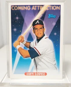 1993 Topps Baseball #811 Coming Attraction Javy Lopez Rookie Card  - Picture 1 of 2