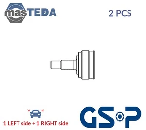 817026 DRIVESHAFT CV JOINT KIT PAIR WHEEL SIDE GSP 2PCS FOR FIAT STILO,PANDA,500 - Picture 1 of 5