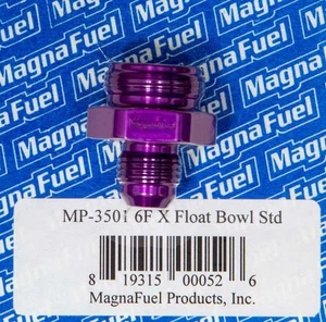 MagnaFuel MP-3501 Holley® float bowl -6 AN @ Speed Tech - Picture 1 of 1