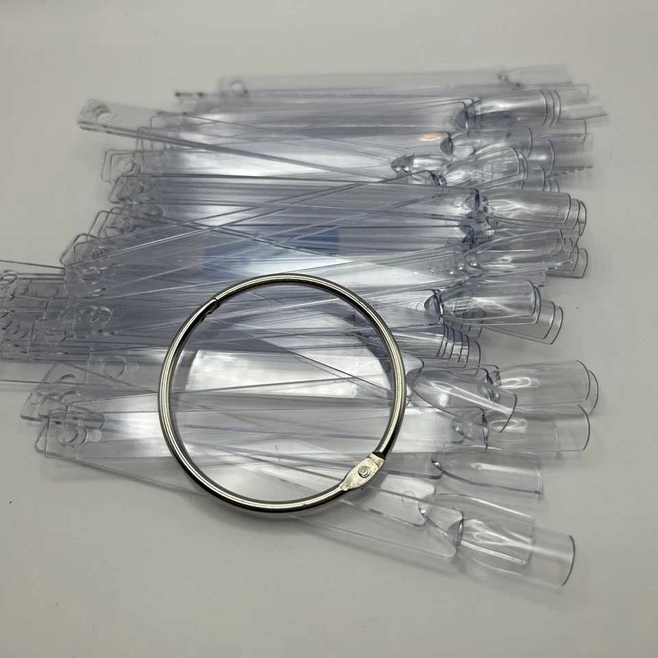 Gel Nail Polish Display Ring - 50 Pieces - Nail Art Palette - Color Chart - Image 1 of 1