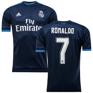 Adidas PARA HOMBRES 2XL 15/16 Real Madrid 3ª Camiseta #7 Ronaldo Fútbol CR7 Fly Emirates - Imagen 1 de 9