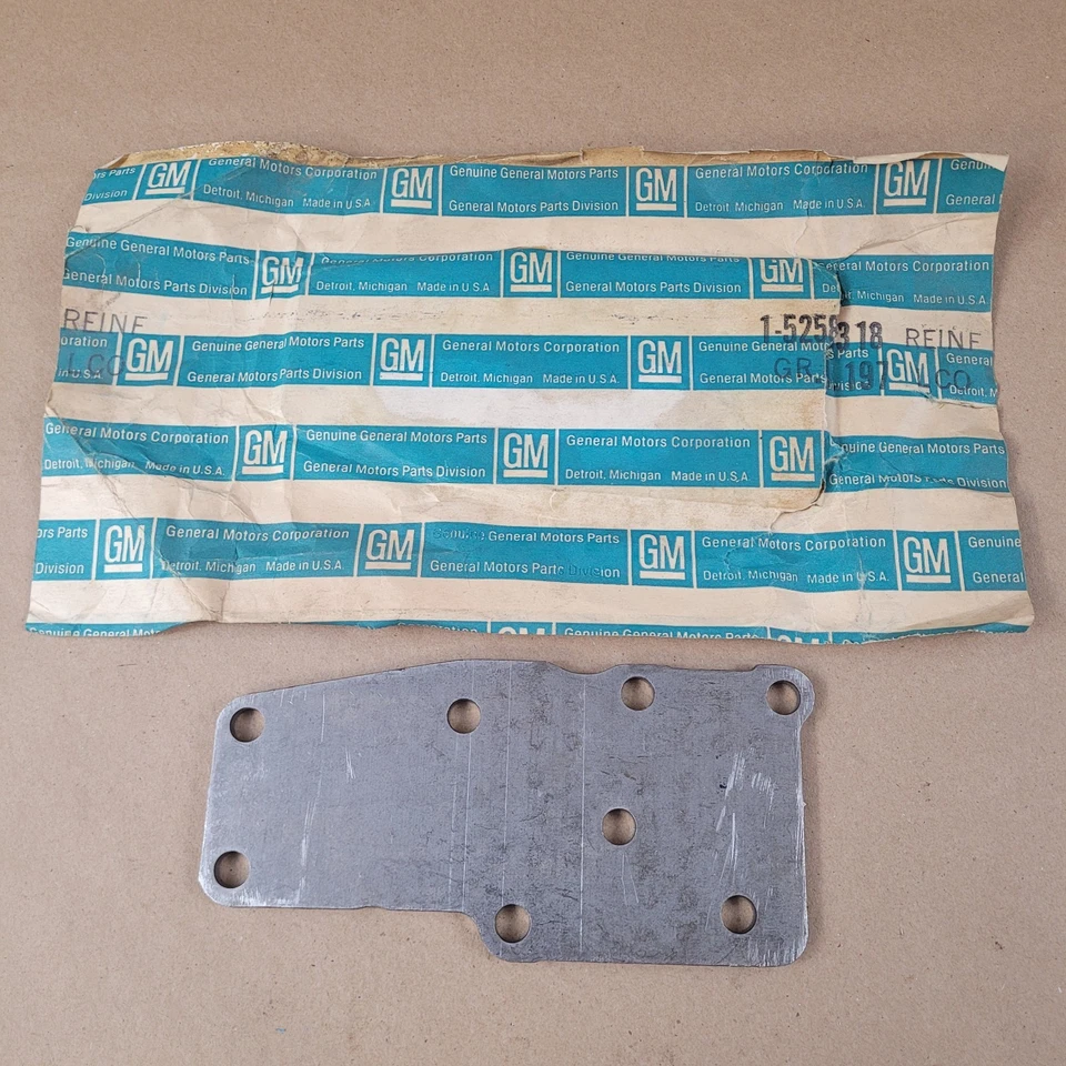 Placa de transmisión NOS GM 5258318 THM180 1982-1987 Chevy Chevette Pontiac T1000 Foto 1 de 4