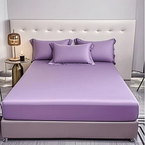Spannbettlaken Queen - Hotel Luxus Boden Spannbettlaken nur - 100% Bio Co... - Bild 1 von 6