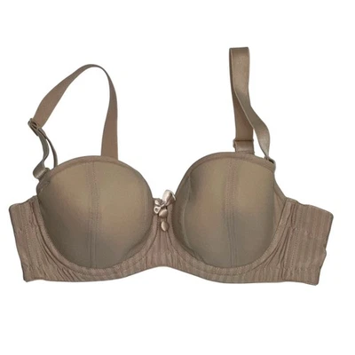 Sujetador Curvy Kate CK2601 Lujo Actualizado con Correa y Sin Tirantes Beige Talla 30D Foto 1 de 4