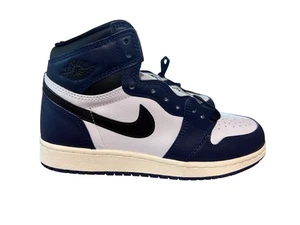 Nike Air Jordan 1 High OG Retro Midnight Navy GS Niños Talla 4.5 Y Nuevo FD1437-401 - Imagen 1 de 10