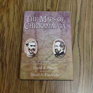 The Maps of Chickamauga by David A. Powell Hardcover - Picture 1 of 5