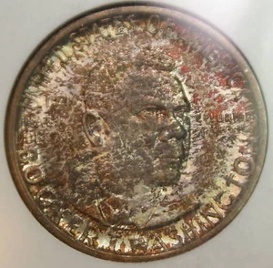1946-D Booker T. Washington Half Dollar NGC MS-66 Toned - Picture 1 of 4
