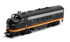 Athearn Roundhouse HO EMD F7A Kansas City Southern KCS #2 DC LED 3263 - Picture 1 of 1