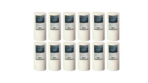 Bluonics 12-PK 10 x 4.5" (5 Micron) Sediment Whole House Water Filters Iron Rust - Picture 1 of 2