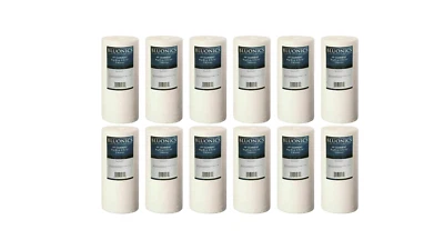 Bluonics 12-PK 10 x 4.5" (5 Micron) Sediment Whole House Water Filters Iron Rust - Image 1 of 2