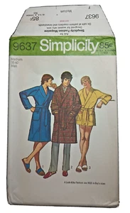 Vestido para hombre Simplicity 9637 38-40 patrón de costura sobre daños - Imagen 1 de 5