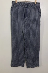 LL Bean Pants Linen Favorite Fit 8 - Picture 1 of 9