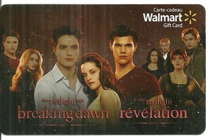 RARE / CARTE CADEAU : TWILIGHT avec ROBERT PATTINSON, KRISTEN STEWART / CARD - Foto 1 di 1