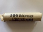 100 Reichsmark Rolle in 2 Reichsmark Münzen, Rolle unvollst., 48 Münzen enth.
