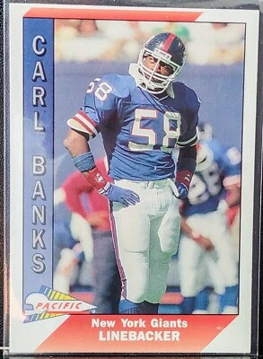 1991 Pacific Carl Banks #340 New York Giants - Image 1 of 2