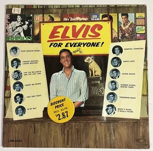 Elvis Presley-Elvis For Everyone!-Stunning ORIG 1965 RCA LPM-3450-MONO LP-SEALED - Imagen 1 de 11