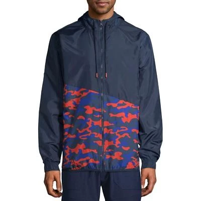 Russell Athletic Men's Camouflage Water Resistant Windbreaker Jacket Medium - Image 1 of 4