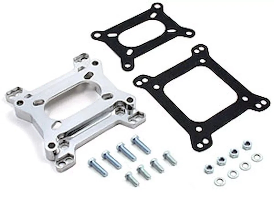 Spectre 5772 Carburetor Adapter Die-Cast Aluminum Adapts 4-bbl Carb to 4-Bolt 2- - Image 1 of 1