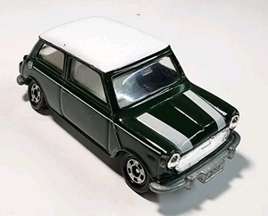 Tomica Tomy #F8 Green/White Mini Cooper Type 1/50 Diecast China - Picture 1 of 10