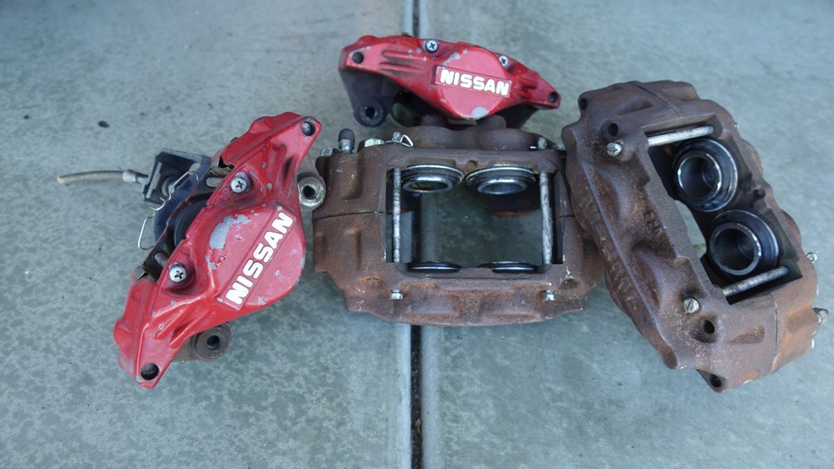 90-96 Nissan 300zx Z32 26mm Aluminum Brake Calipers OEM Sumitomo