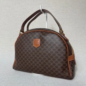 Celine Handbag Brown Macadam Pattern Triomphe - Bild 1 von 9