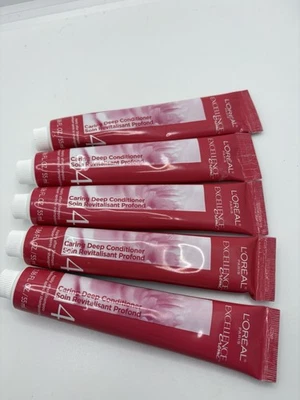 Loreal Excellence Creme Deep Caring Conditioner  -  Lot of 5, 1.86 Fl. OZ. #4 - Image 1 of 4