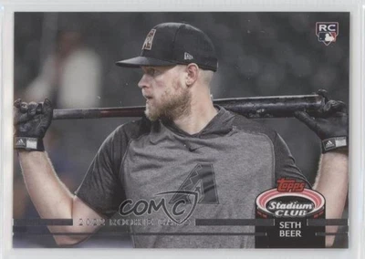 2022 Topps Stadium Club 1992 Design Variation /92 Seth Beer #98 Rookie RC - Image 1 of 2