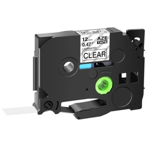 TZ TZe-131 Clear Label Tape 1/2" Compatible for Brother PT-P710BT PT-E100 GL-100 - Picture 1 of 11
