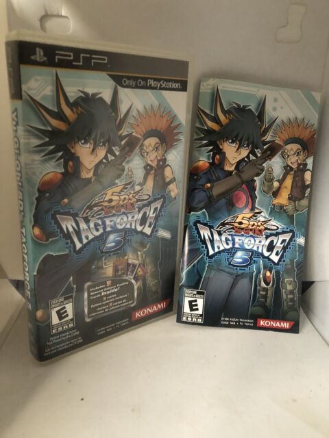 Yu-Gi-Oh 5D'S Tag Force 5 PSP ✓NEW ✓RARE 1st Ed Collector Card Battle Game  Manga