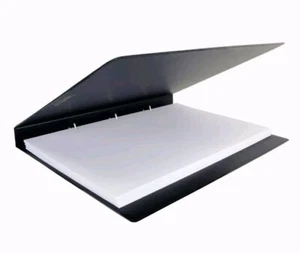 Ruby Paulina 17" x 11", 1" Winkel-D Ring schwarz Vinyl Ansichtsordner (615910) - Bild 1 von 2