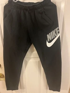 Nike DriFit Comfort Sweatpants LOT x2 Black size BOYS XL play Pants Read - Picture 1 of 6